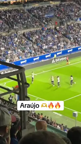 Araújo 🔥 #FCBarcelona #RealOviedo #LaLiga #FootballTikTok #MatchDay