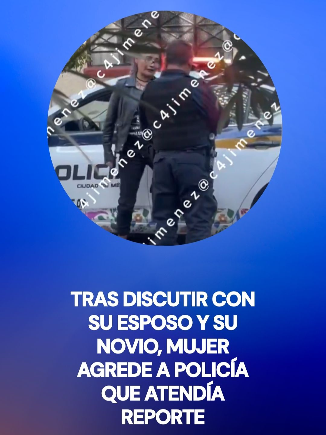 🚨 Escándalo en la Benito Juárez: Una mujer atacó a un policía de la CDMX que acudió a atender un reporte de pelea entre ella, su esposo y su novio 👮‍♂️. Terminó detenida, aunque asegura que el oficial la golpeó y le intentó arrebatar el celular 📱. #Noticias #CDMX #Pelea