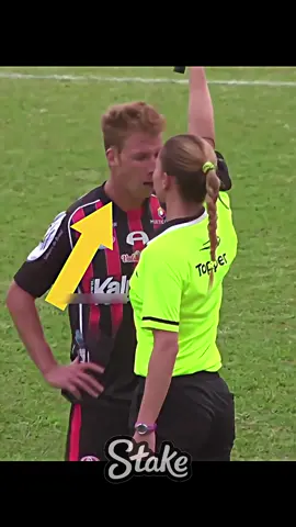 Players vs Female Referees 😳 #respect #footballmoments #pourtoi #foryoupage #fan #surprise 