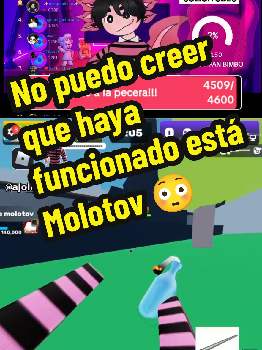 No puedo creer que haya funcionado está Molotov 😳  #roblox #robloxfyp #robloxedit #fyp #rivals 