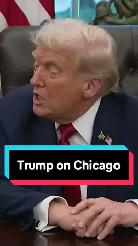 President Donald Trump threatened to pull the World Cup from Chicago if he doesn’t find it safe. Chicago is not hosting any World Cup matches.