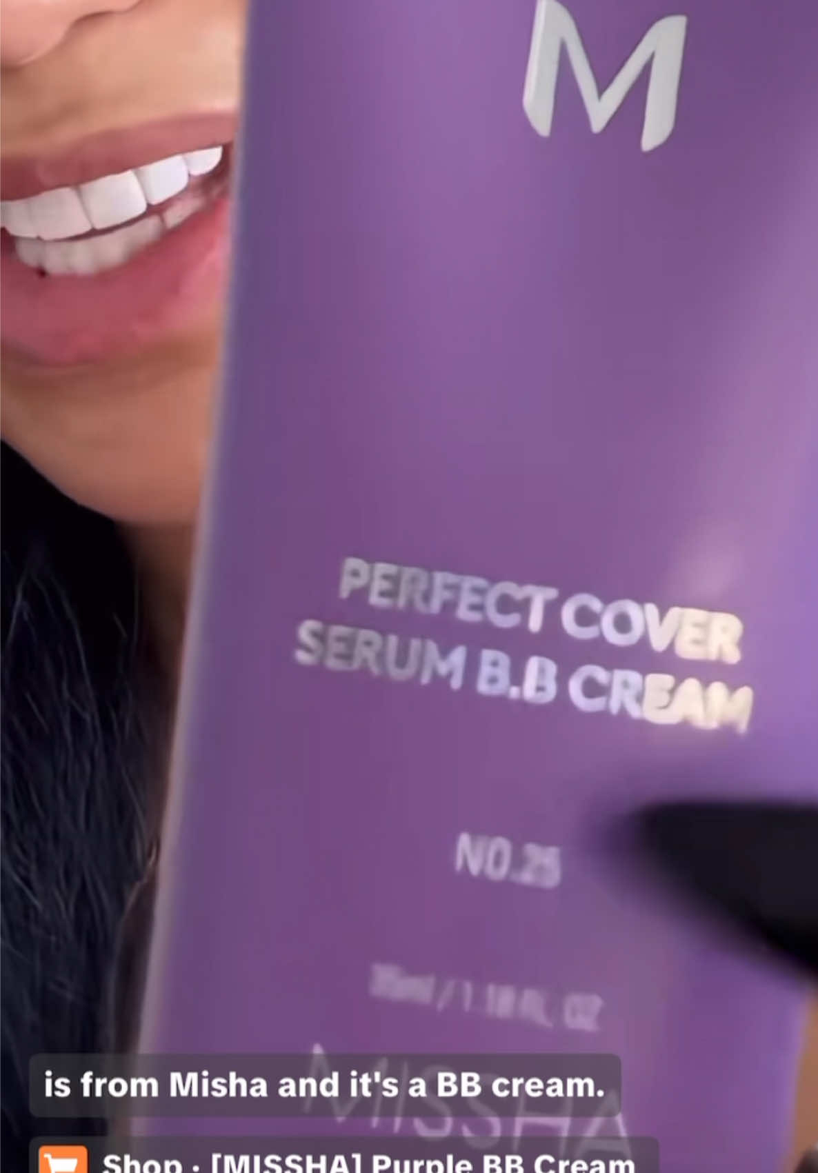 I’m screaming and glowing at how great this @missha.official bb cream is‼️ #bbcream #skintint #bbcream #missha #cardib
