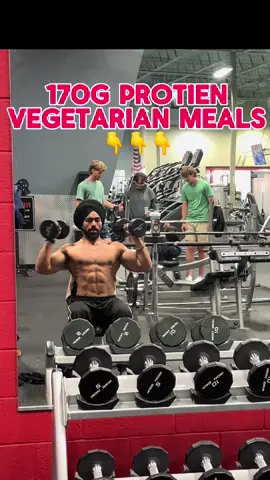 🌱 Vegetarian High Protein (170g) Day 🍳 Meal 1 – Breakfast (40g protein) 	•	200g Greek yogurt (20g protein) 	•	40g whey isolate (25g protein) 	•	1 tbsp peanut butter + berries 👉 🚀 Want gains on a veg diet? DM for coaching 👈 🥗 Meal 2 – Lunch (45g protein) 	•	150g paneer (30g protein) 	•	1 cup cooked quinoa (8g protein) 	•	Veggies + salad 👉 💪 Level up your nutrition – DM now for coaching 👈 🥤 Meal 3 – Snack (30g protein) 	•	1 scoop whey isolate (25g protein) 	•	250ml soy milk (7g protein) 👉 🔥 Want results faster? DM for 1:1 coaching 👈 🍛 Meal 4 – Dinner (40g protein) 	•	150g tofu (20g protein) 	•	1 cup chickpeas (15g protein) 	•	Steamed veggies / curry style 👉 🚀 Don’t guess, get a plan – DM for coaching 👈 🥤 Meal 5 – Before Bed (15g protein) 	•	200ml low-fat milk (7g protein) 	•	20g casein / whey isolate (10g protein)#vegetarianmeals #protien #fyp #viraltiktok #viralvideo 