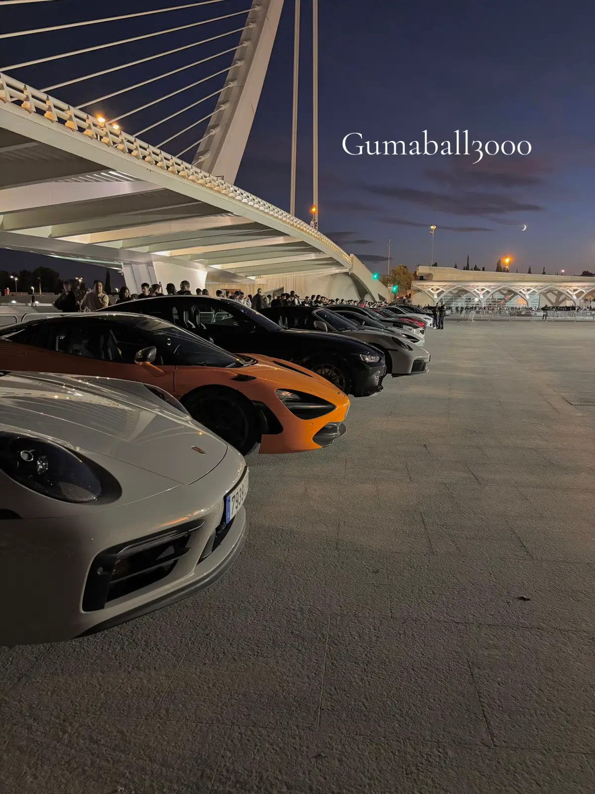 #gumball3000 #evento #valencia #mclaren #ferrari 