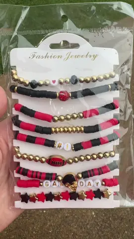Get yours and be game day ready! #football #gameday #fashion #bracelet #style
