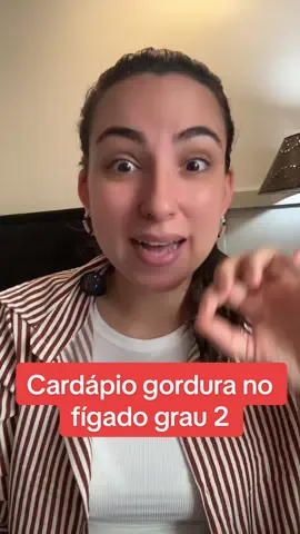 Cardápio gordura no fígado grau 2 #gorduranofigado #figadogordo #colesterolalto #esteatosehepatica 
