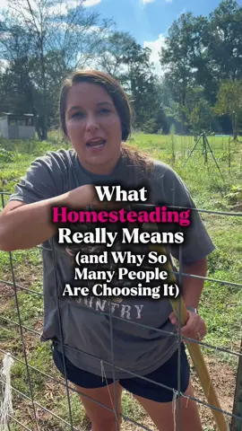 Most people think homesteading means owning land, living off-grid, or raising animals… but that’s not the truth. 🌱 It’s about taking back control of your life — your food, your time, and your future — one small step at a time. This series will show you how to start right where you are. 🏡💪 #homesteading101 #simpleliving #backtobasics #modernhomesteading #selfsufficiency  