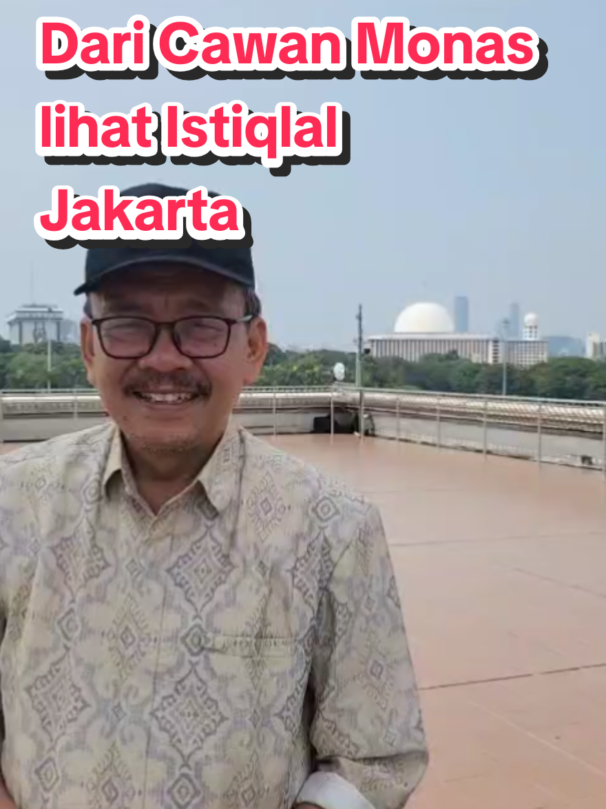 Dari Monas bicarakan masjid Istiqlal Jakarta #firdaushisabpadang #viraltiktok #dosentiktok #istiqlal #jakarta 