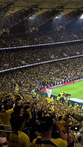 لا مثيل لنا 💛💛💛 @RHF #المدرج_الذهبي #الاتحاد_النصر #جمهور_الاتحاد #اهداف #صدارة 