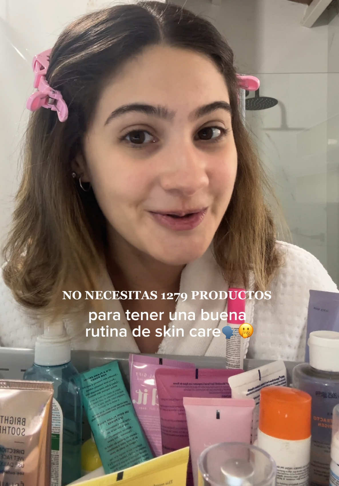 no necesitas mil productos de skin care para tener una buena rutina👀🫣 tengo años usando la línea #Luminous630 anti manchas de #Niveacam y la amooo🤍  #thiamidol #skincare 
