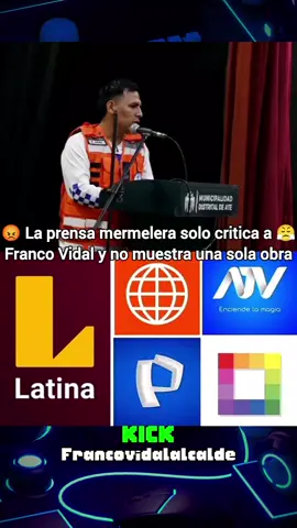 La prensa mermelera solo critica a Franco Vidal y no muestra una sola obra 😤😡 #francovidalalcalde #francovidal #francovidalclips #prensamermelera 