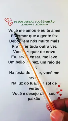 E eu te amei  #musicasparastatus #leandroeleonardo #letrasdemusicas 