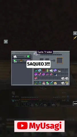 ¡Mira cómo logramos el increíble Saqueo 3 en Minecraft! Desde saltos espectaculares hasta la búsqueda del libro perfecto, este clip está lleno de acción y diversión. ¡No te lo pierdas!#Minecraft #Gaming #Saqueo3 #Aventura #MyUsagi