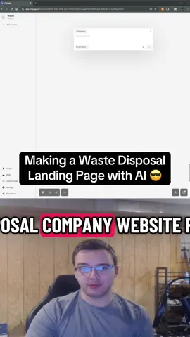 Onepage.io makes website development so easy that it’s scary😱 #websitedesign #ai #fyp 