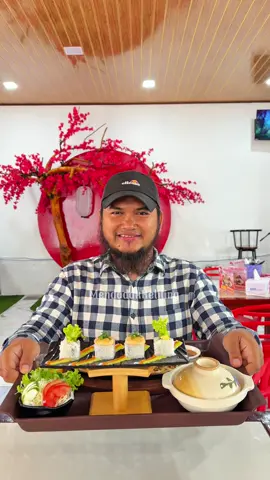 Promo, Cuman 37Ribu uda bisa makan Ikan tuna sama sushi lengkap sama soup dan saladnya  📍Jln, Lintang, Takengon, Aceh Tengah #MendadakKeliling #kanasobi #japanesfood #ayampenyet #kulinertakengon