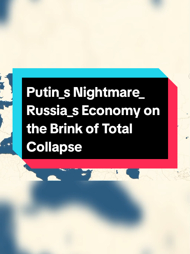Putin_s Nightmare_ Russia_s Economy on the Brink of Total Collapse The unthinkable is happening: Russia’s economy is collapsing in real time. Oil pipelines crippled, refineries burning, and storage depots offline — the very foundation of Moscow’s power is crumbling. For the first time, Vladimir Putin has admitted what he long denied: the Russian economy is slowing, and the slowdown is catastrophic. Ordinary Russians no longer trust their banks, triggering a slow-motion bank run as billions vanish from the financial system. Industries from coal to steel are collapsing, while oligarchs — once Putin’s greatest allies — are begging him to end the war. This is the unraveling of the financial empire that once shielded the Kremlin. The energy crisis is brutal. Ukrainian drone strikes have destroyed critical oil infrastructure, leaving Russia unable to refine, store, or ship its crude. Once those wells shut, restarting them could be impossible — a nightmare scenario for a petro-state. Meanwhile, inflation surges, interest rates swing wildly, and trust in the ruble evaporates. #breakingnews #ukrainewarrussia #russian #ukraine #putin 