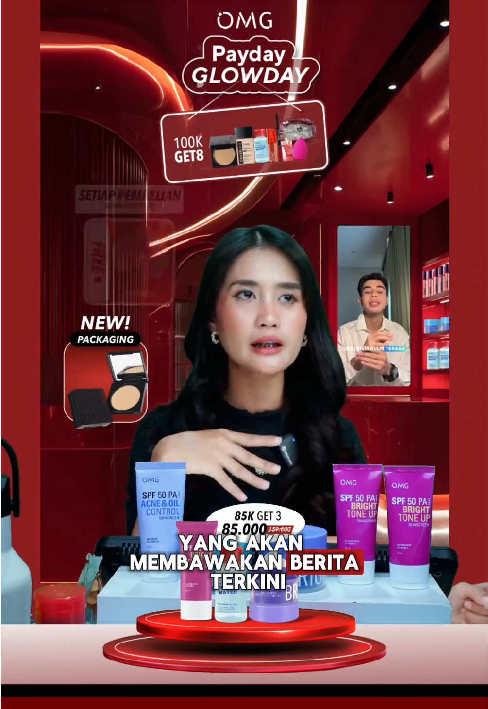 Another day, another kupas tuntas trend yang seliweran di TikTok‼️ Cuma di GINCU : Pagi-pagi Nebar Cuantik jam 10 pagi Girlboss bisa nonton special live OMG dengan berbagai gebrakannya & ada flashsale lho👀🤑 Jangan lupa join🫵🏻 #OMGBeauty #promoomg #GirlbossTV #gincuomg #paydaysale 