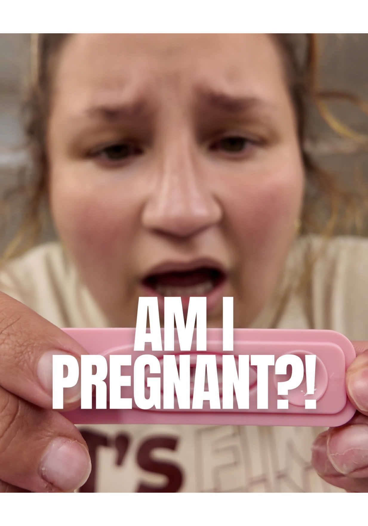 Let’s be so clear right now. I AM DRINKING WATER! So much water. An insane amount of water #pregnancytest #amipregnant #pregnancyrumors #stomachbug #stomachbugorbaby 