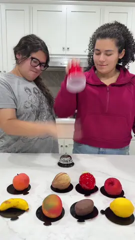 Izzy vs Mary for Viral fruit pastries #viralfood #fruitpastries #TartsdeFeybesse #izzyandmary 