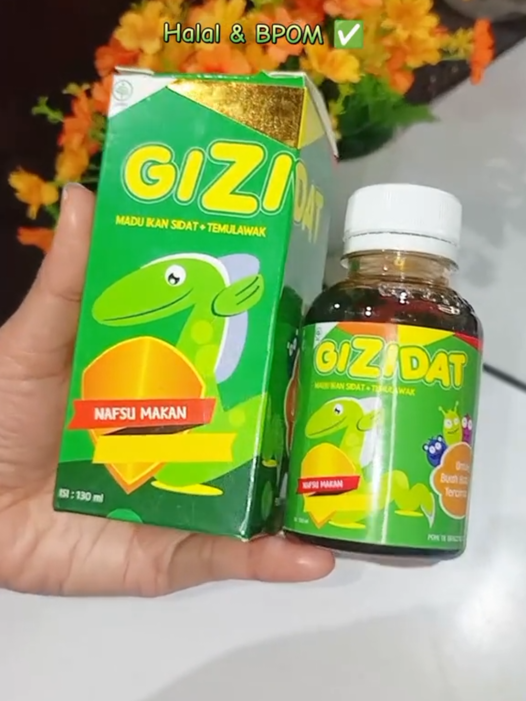 cocok untuk anak yang susah sekali makan😍 #gizidatmaduanak #gizidat #gizidatpenambahnafsumakananak 