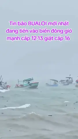 Bão BUALOI đang tiến vào biển đông nước ta ảnh hưởng đến các tỉnh trung bộ và bắt bộ gió mạnh cấp 12_13 giật cấp 16                          #bao số 10 bualoi #baoso10 #