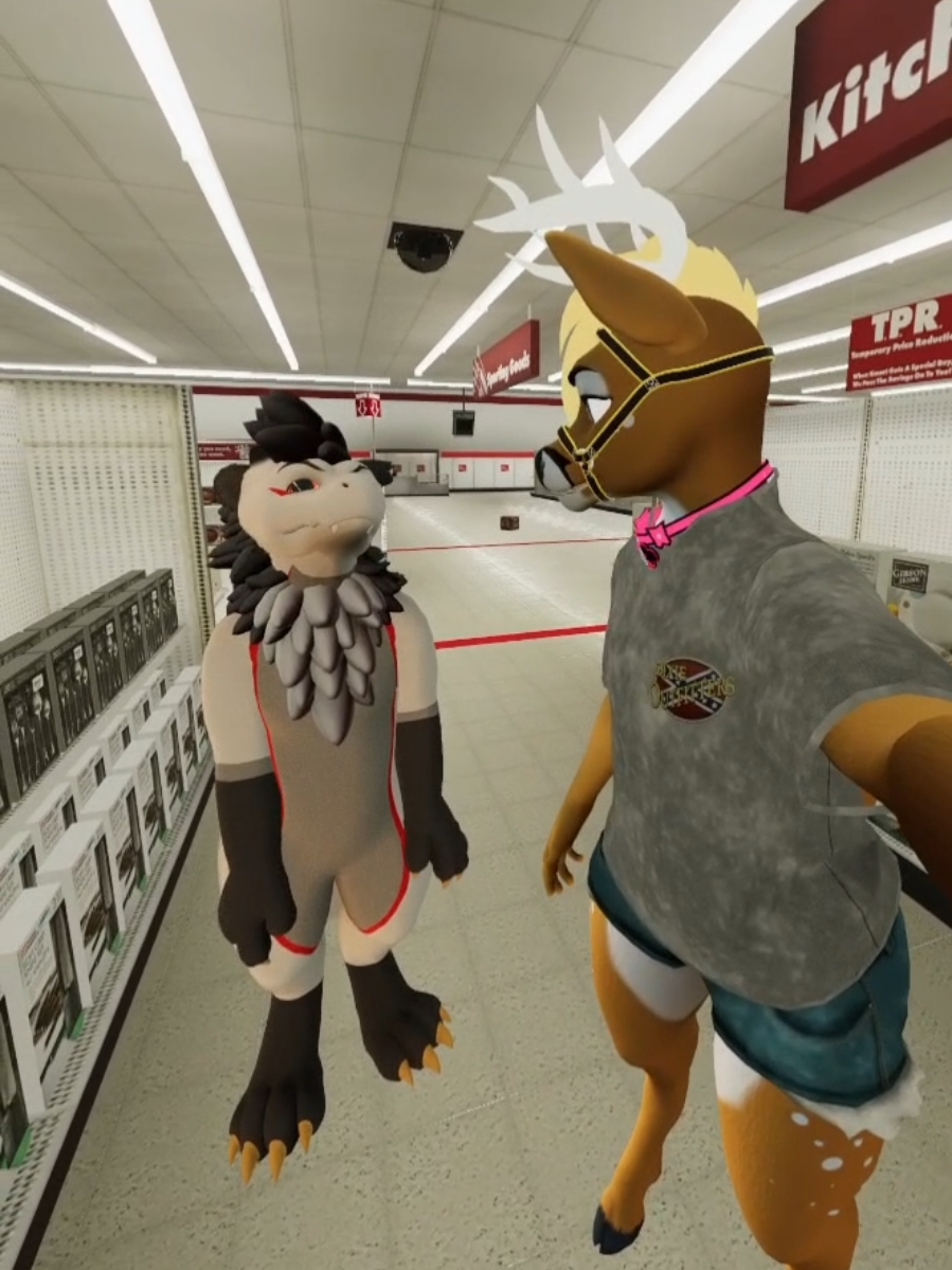 keep playing with me if you dare . #funny #furrytiktok #furrycommunity #vrchatmemes #furryvrc #dank #meme #viralvideo #furrydeer #dragon #dank #BuckFelix47 
