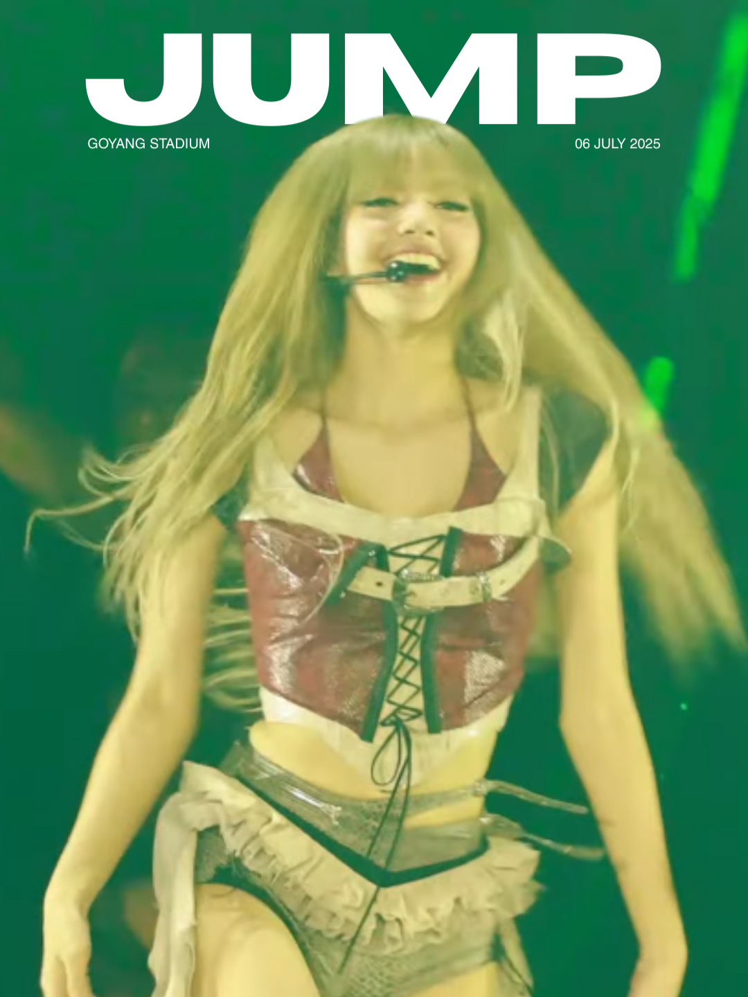 Lisa showing her stage power while keeping it all in sync 🔥 | 20250706 #BLACKPINK #LISA #JUMP #BLACKPINK_DEADLINE #DEADLINE_IN_GOYANG