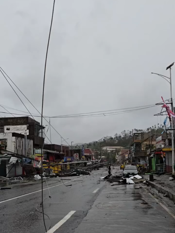 Bagyong Opong Masbate City September 26, 2025 Credits to: Jay-Ar Domalaon #bagyongopong #masbate #philippinetyphoon 