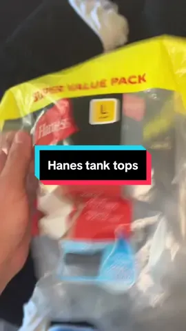 Hanes tank tops are on a crazy deal ! 