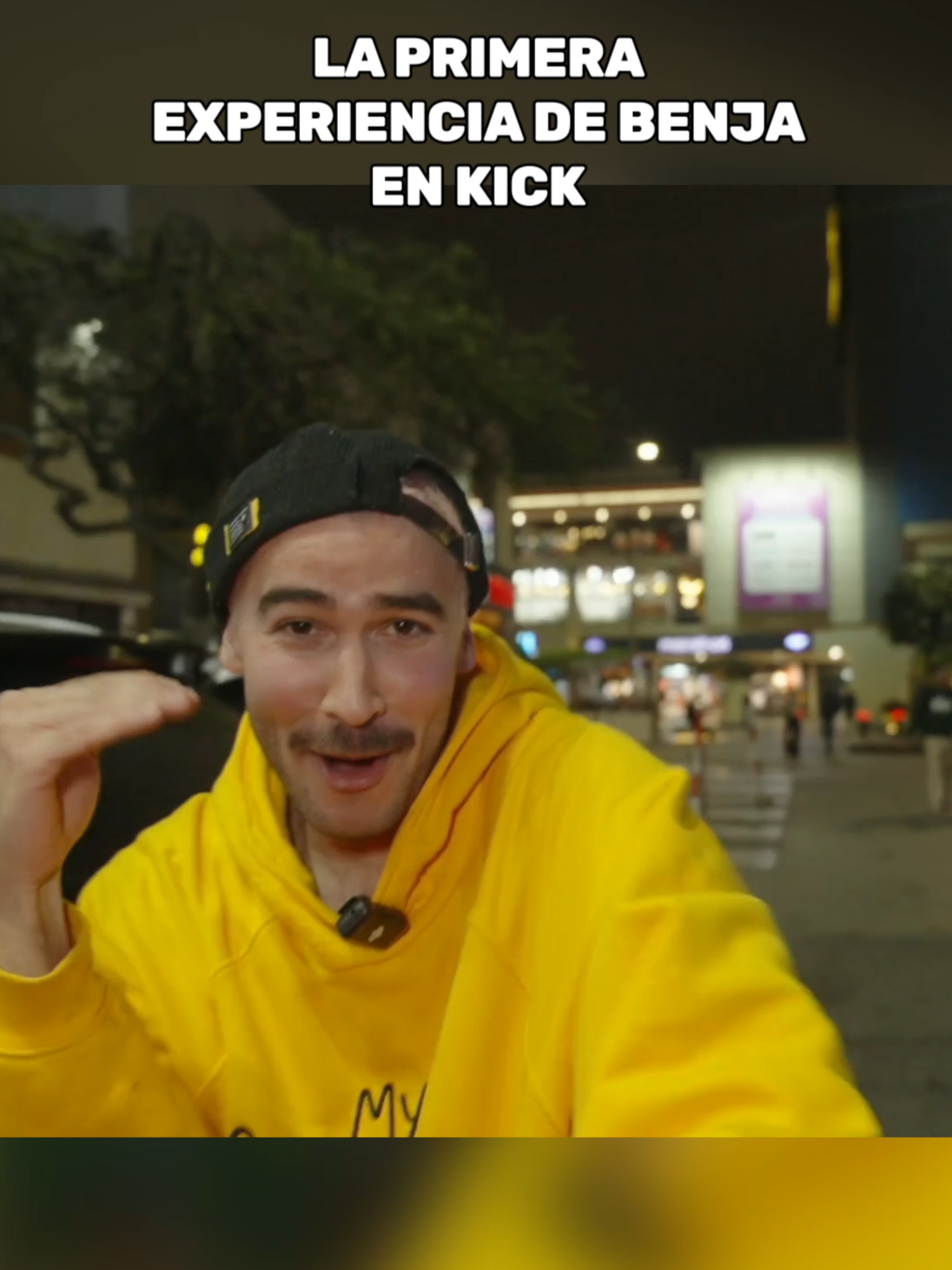 el primer vivo de benja en kick #benjadoes #cristorata7clips #aguspadilla #kickperu #kick