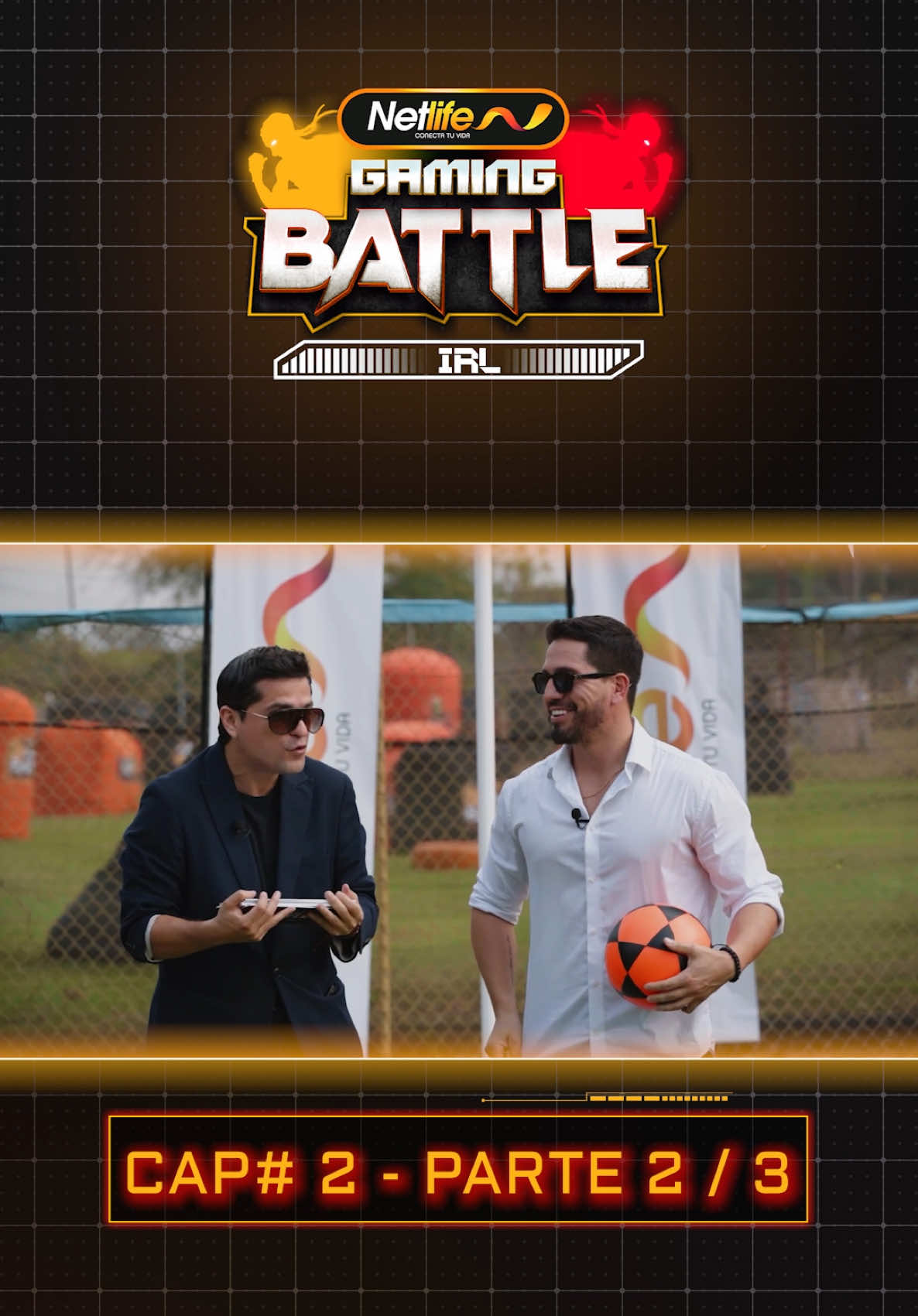 Subimos de nivel ⚡🎮 El nuevo capítulo de GAMING BATTLE IRL trae más adrenalina, eliminaciones y momentos épicos 👾🔥 12 players entraron al lobby… pero solo uno llegará al final por los $5.000 💰 ¿Quién pasa de nivel y quién escucha el GAME OVER esta semana? 👉 MIRA EL CAPÍTULO PARTE 1/2/3 #Videojuegos #Competencia #Reality #EcuavisAds @Netlife Ecuador 