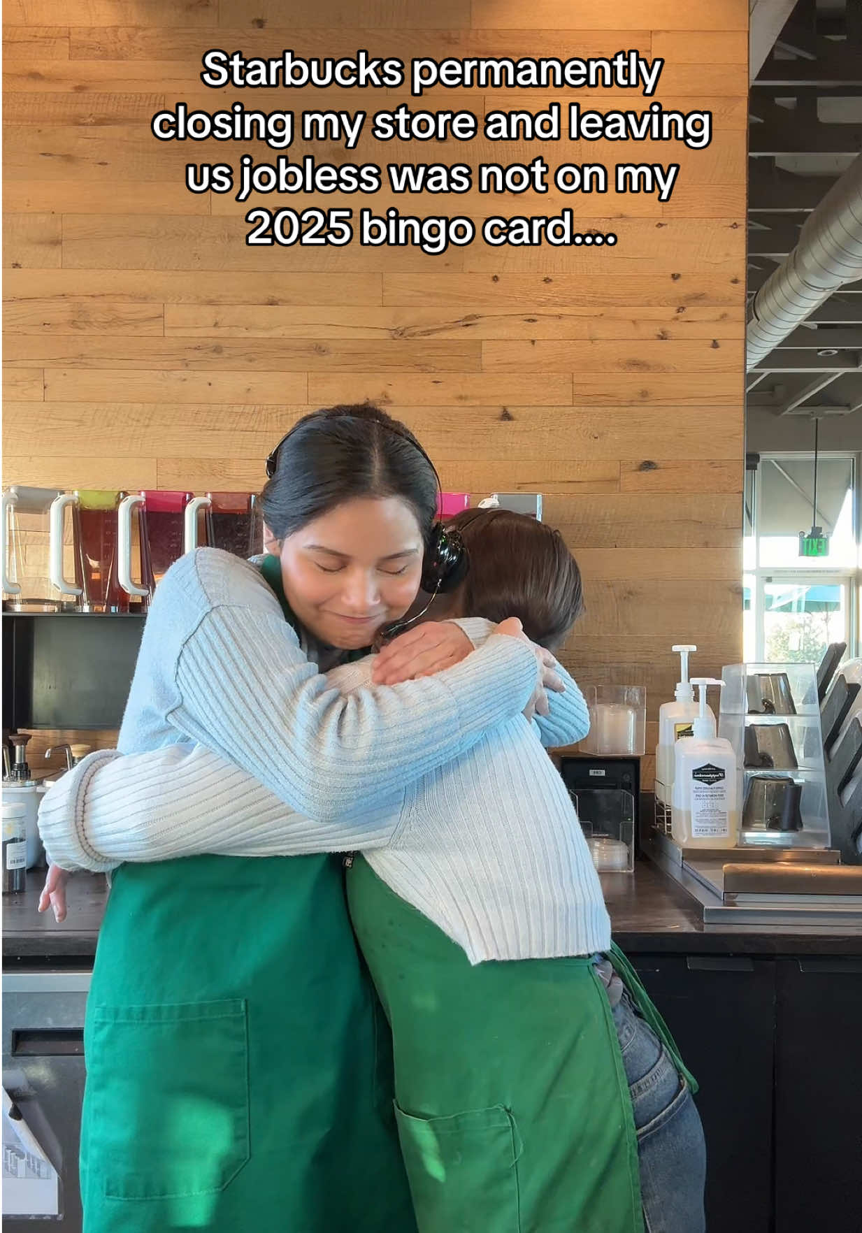 posting all my drafts from my store 🥲💔🥹 long live first and nob hill Starbucks 💔 okay but seriously I hope they transfer me, but I don’t wanna get my hopes up…..🥹😭 #tobeapartner #starbucks #sbux #yakima #starbuckslayoffs 