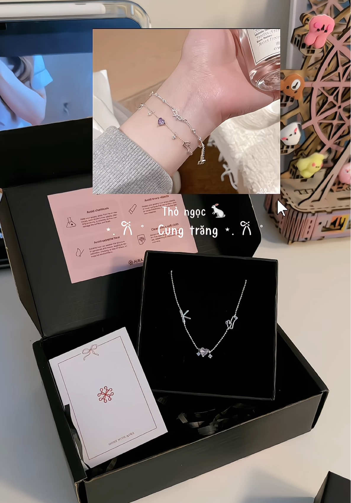 Xinh thiệc 💓💫🎁 #lactay #trangsuc #jewelry #lactaynu #quatang 