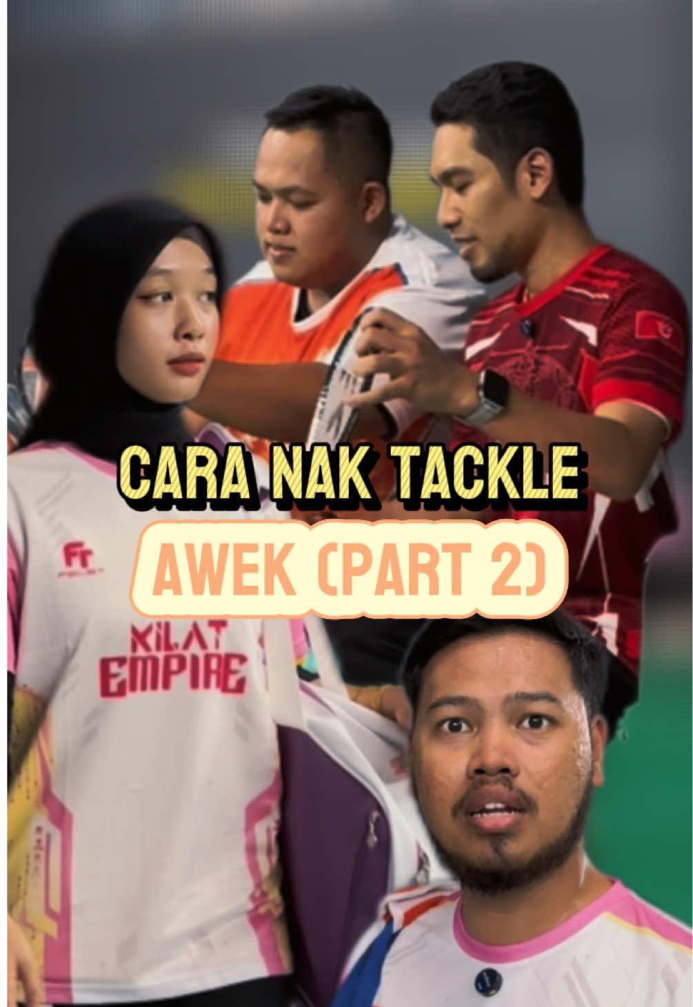Replying to @Amir.s @hanifuci buat plot twist lah hmmm @Wano⚡Kilat @Abe K @yeayynaa ★  #badmintonmalaysia #bradertanganjahat #badmintonforall #badmintontrickshot #badmintonsosial  