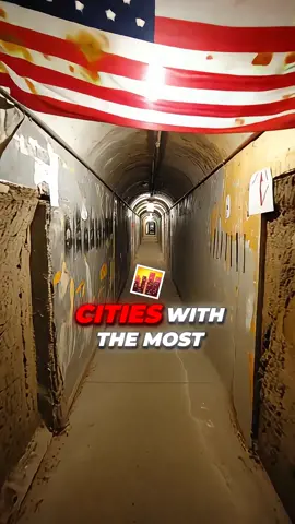3 U.S. cities with the most underground bunkers #uscities #undergroundbunker #bunkers #usmilitary #nuclearblast #usa #inusa 