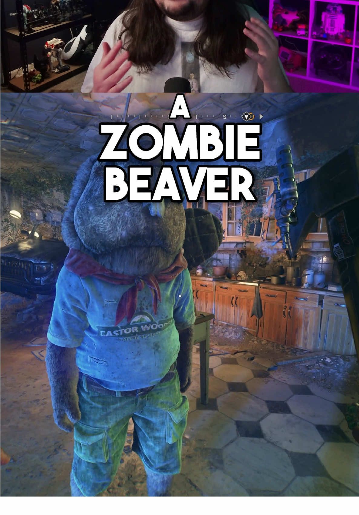 A Zombie Beaver Easter Egg in Dying Light The Beast! The Legendary Stick Weapon! #dyinglight #dyinglightthebeast #newgame #WhatToPlay #GamingOnTikTok 