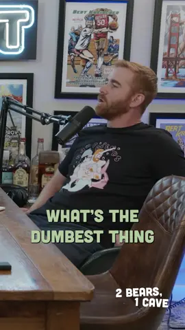 Forgotten wallet = Free steak 🥩 #2Bears1Cave Ep. 146 #andrewsantino #comedy #dumbpurchase #bertkreischer