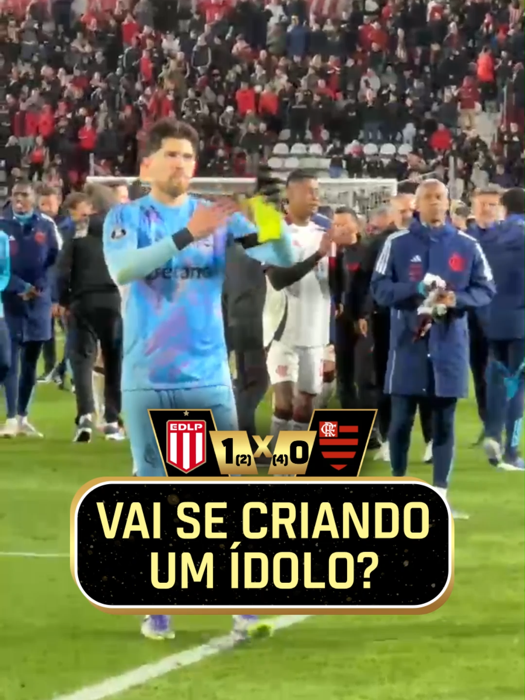 ROSSI: O CARA DA CLASSIFICAÇÃO! Vai se criando um ídolo do Flamengo? 👉 Assista à CONMEBOL Libertadores no #DisneyPlus! #Flamengo #Estudiantes #Futebolnaespn #libertadoresnaespn #libertadores #rossi  #tiktokesportes