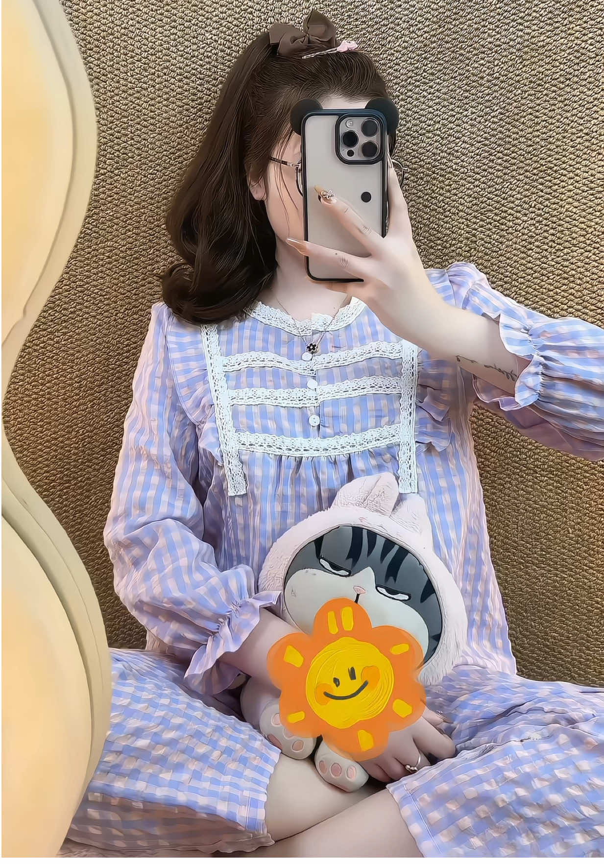 Bộ mặc nhà thoải mái #xuhuong #bomacnha #bomacnhaxinh 