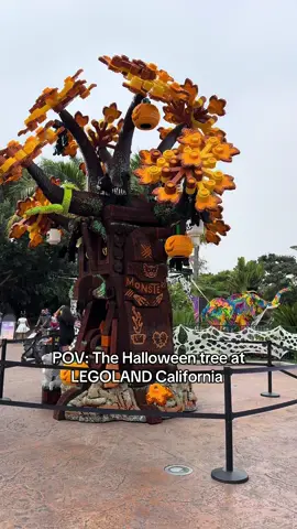 Halloween at @LEGOLAND California #LEGOLAND #legos #halloween #tree #LEGOLANDCalifornia 