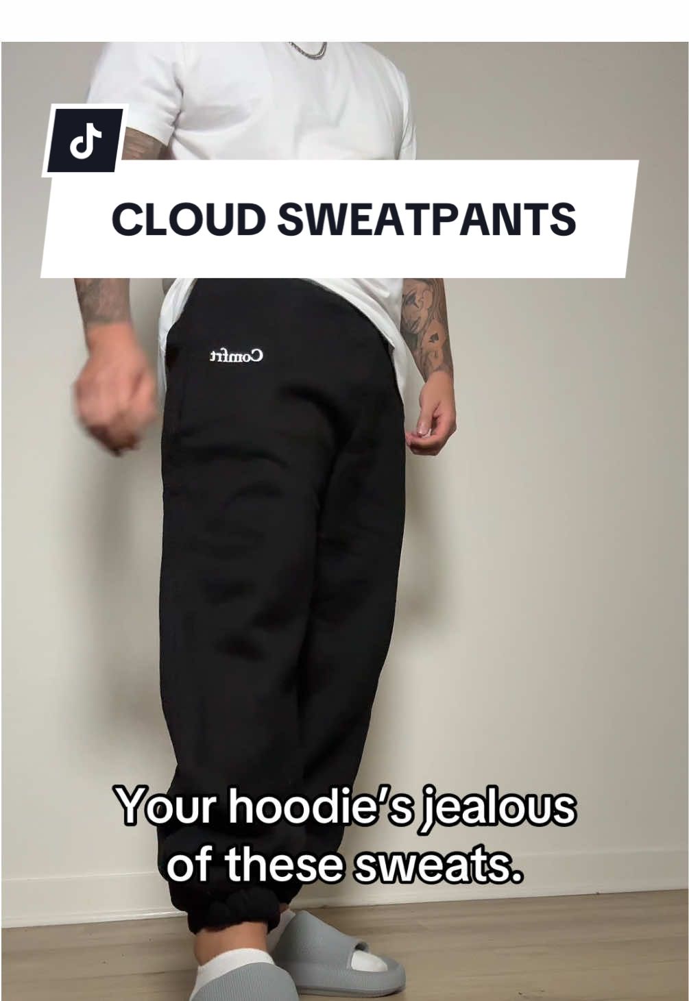 These are the kind of sweats you plan your outfit around. #menswear #comfrtclothing #comfrtsweatpants #comfrt 