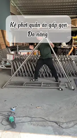 Kệ phơi quần áo gấp gọn đa năng #shopgiadung88 #đogiadungtienich #foryou #trending #viral 