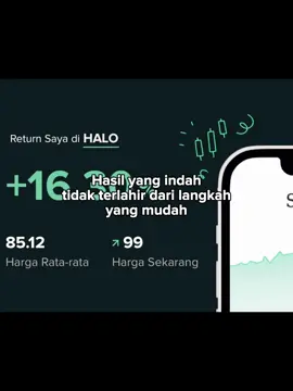 HALO izin tp all thanks📈🙏🏻 #stokbit #pemula #investasisaham 