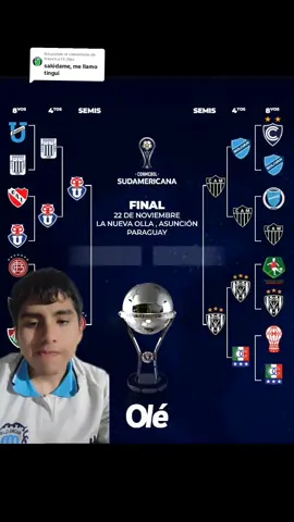 Respuesta a @french.u.13.clips Semifinales definidos en la Copa Sudamericana y Copa libertadores ✊🏻🔵⚪🔵 #argentina🇦🇷 #avellaneda #buenosaires #messigoat #racingclub💙🤍💙 