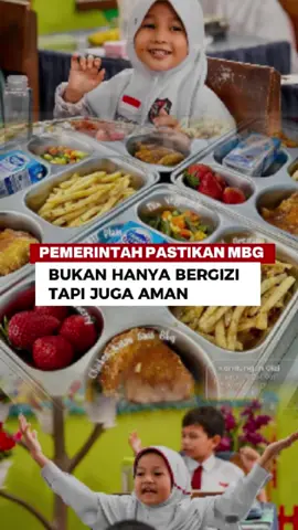 Pemerintah Pastikan MBG Bukan Hanya Bergizi, Tapi Juga Aman
