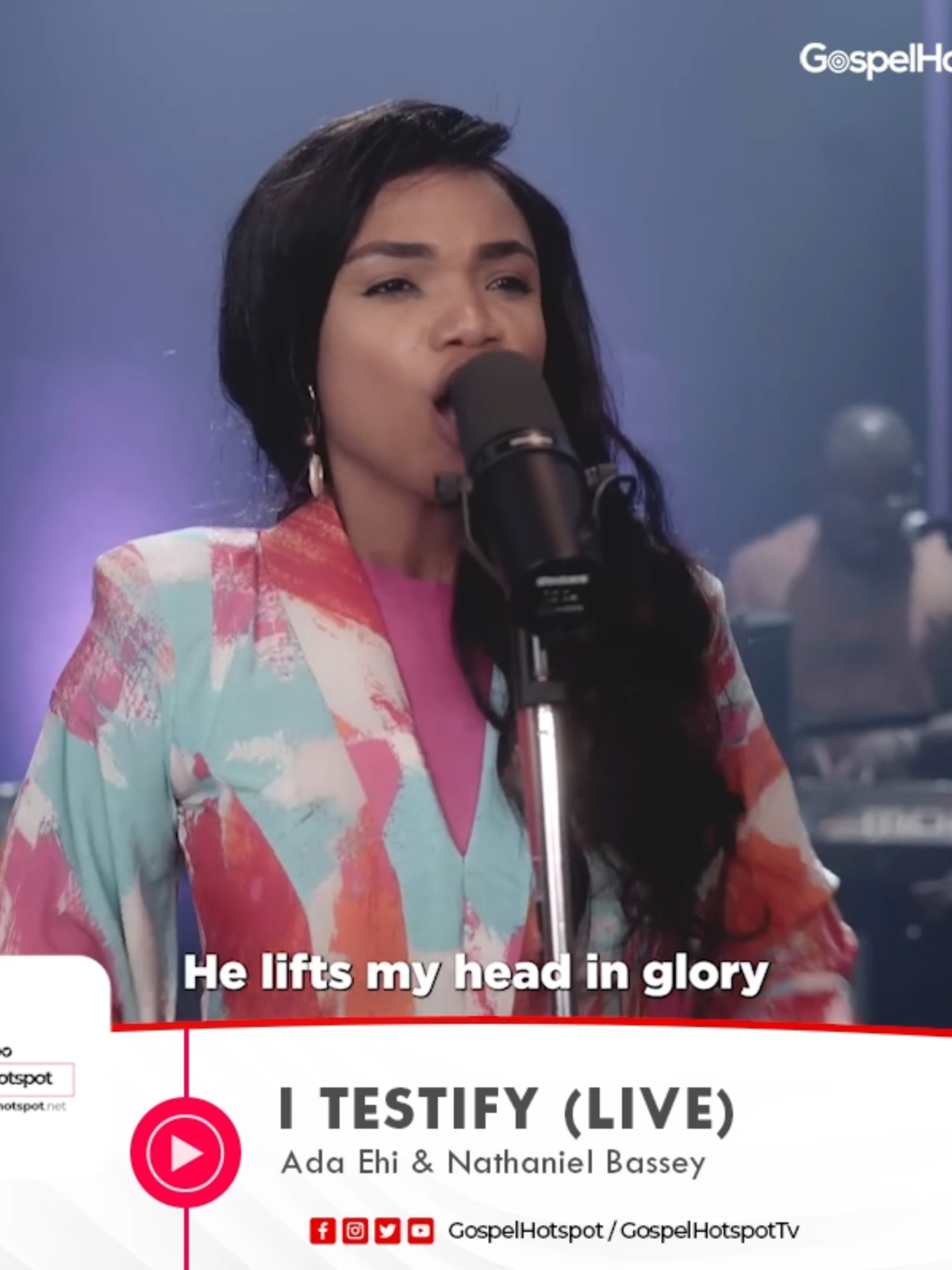 I Testify (Live) - Ada Ehi & Nathaniel Bassey #GospelMusic #GospelHotspot #GospelSong #GospelVibes #GoViral #Duet #AdaEhi #NathanielBassey