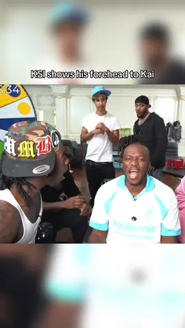 That forehead big ah fuh 😭 #kaicenat #ksi #kaimafia #amp #fyp 