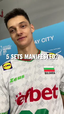 THRILLER IN MANILA 🤯 A follow up on Alex Nikolov and his thoughts on playing 3-2 match for the MWCH Quarterfinals  #MWCH #Volleyball #Bulgaria #AlexNikolov #FIVB 