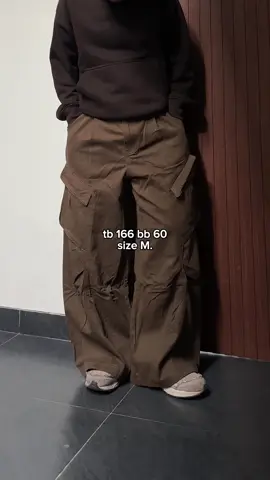 kapan lagi dapet baggy cargo secakep ini🤩 #baggypants #cargopants #poisonedbyhan 