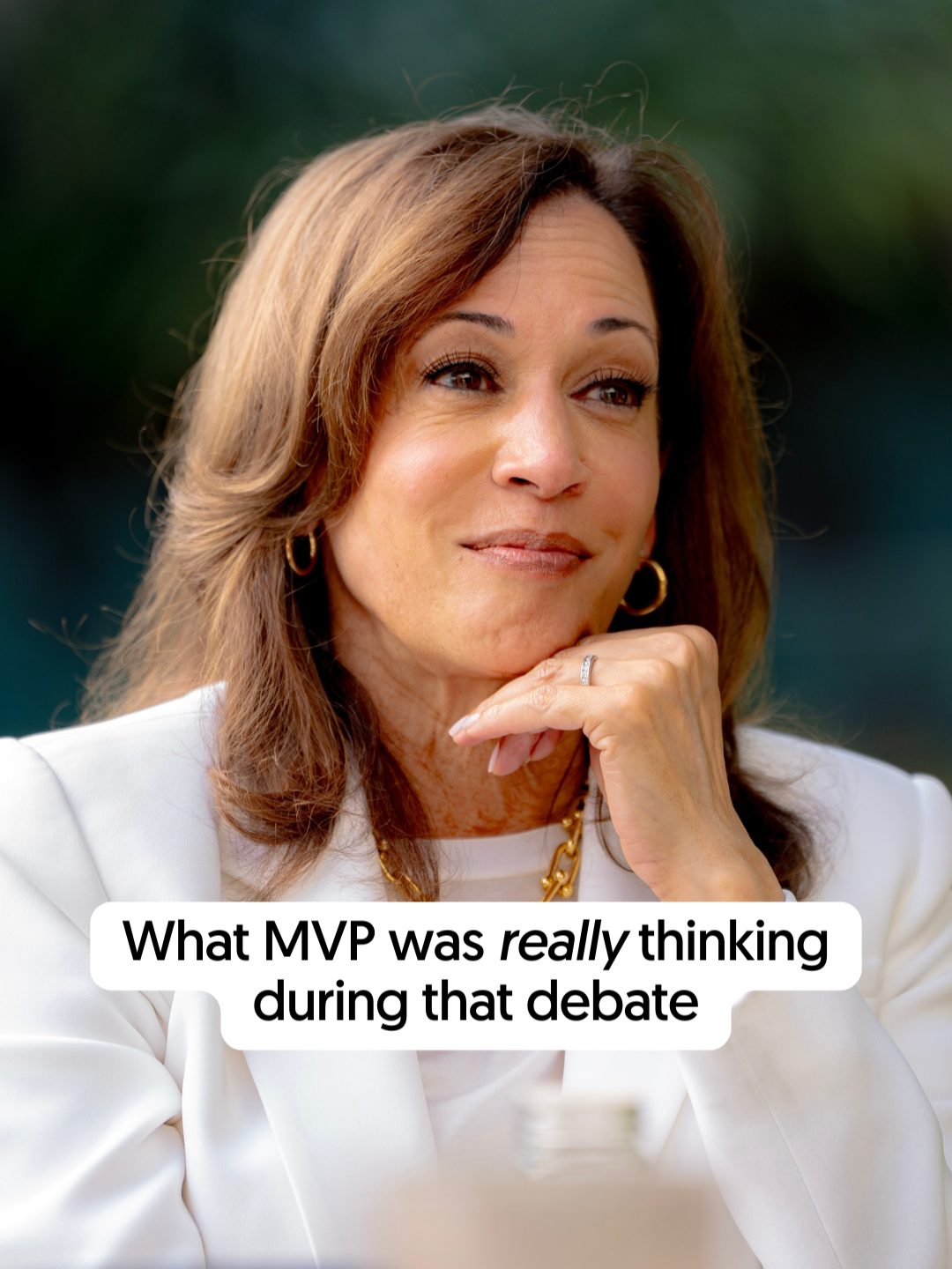 Our Big Sister General @kamalaharris gave us the scoop on what she was really thinking during that presidential debate. Turns out Wanda Sykes was right 😂 Watch our full conversation on my YouTube! #HouseGuest #KamalaHarris #107days